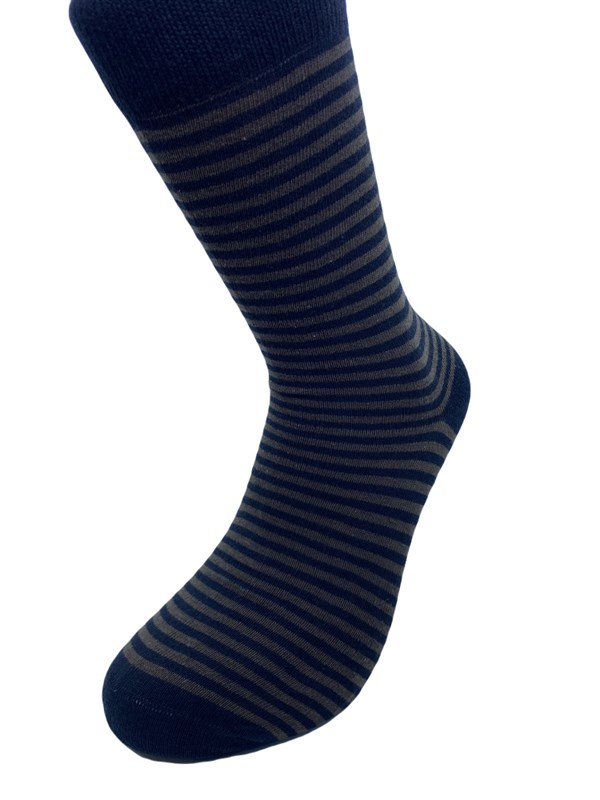 Çizgili Desenli Erkek Soket Çorap