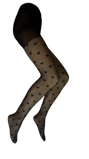 KALPKALP Desenli Külotlu Kadın Çorap