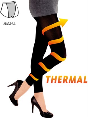 Thermal (200 Denye) Tayt Kadın Çorap -  Büyük Beden
